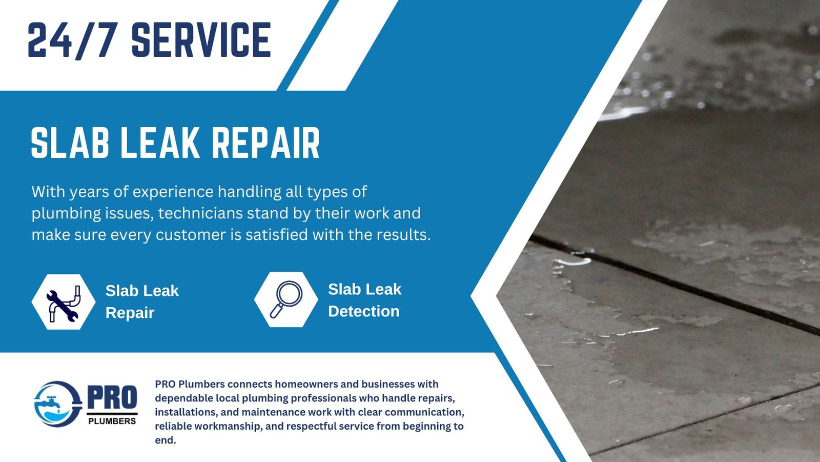 Slab Leak Repair in San Ramon