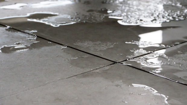 slab leak in San Ramon